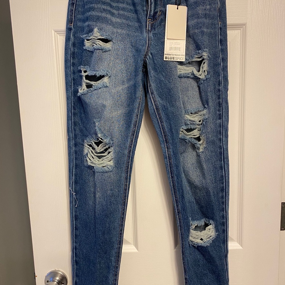 Distressed Jeans